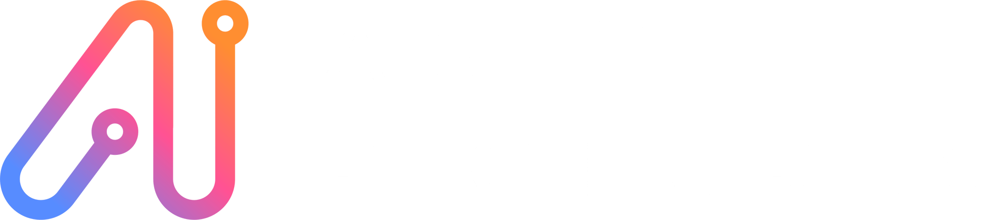 As If Pictures - White text