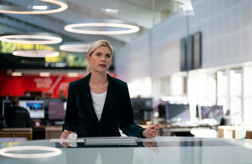 TV 2/Fyn is live with their flagship news program