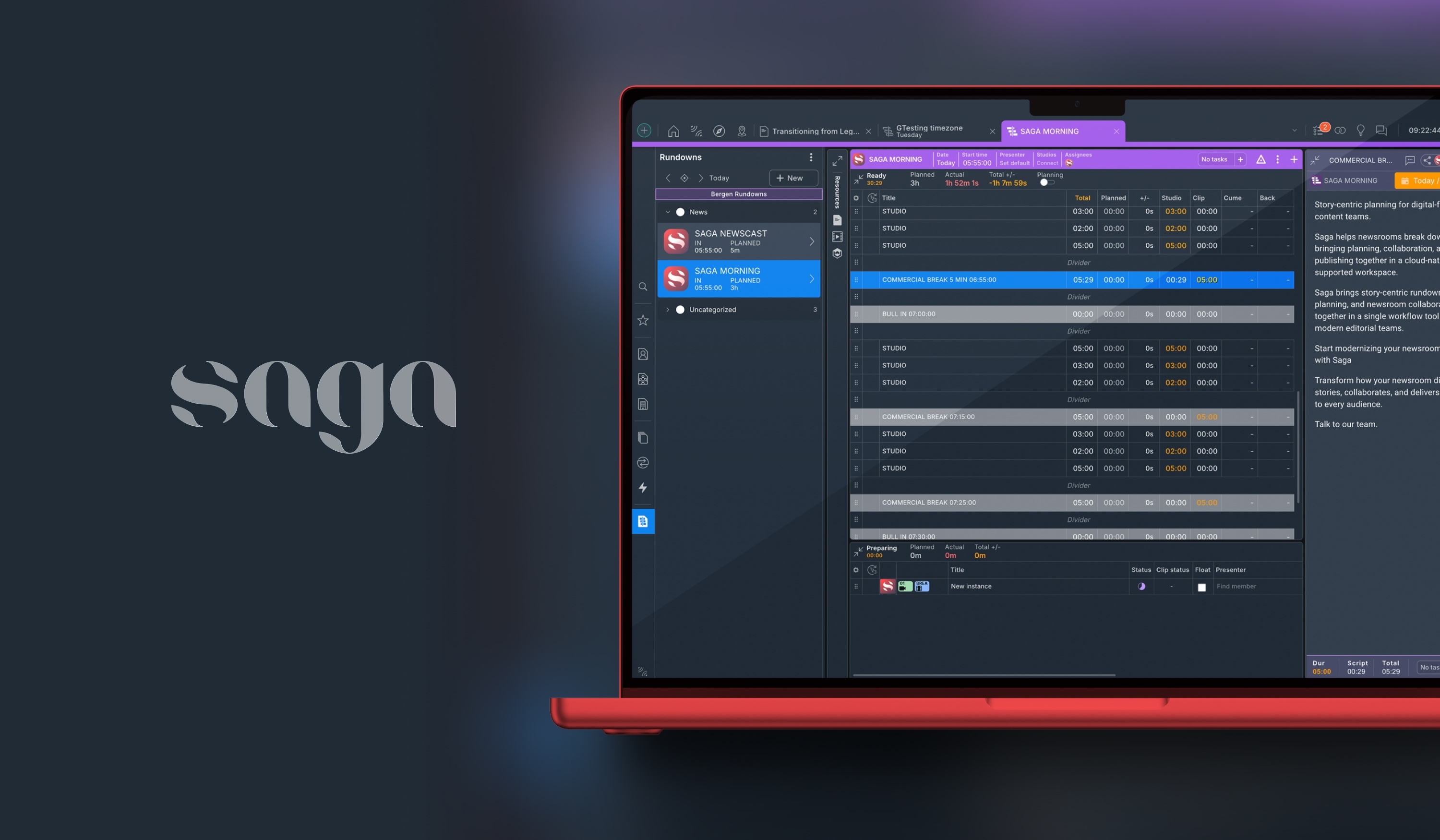 Saga at IBC 2026: The agentic newsroom
